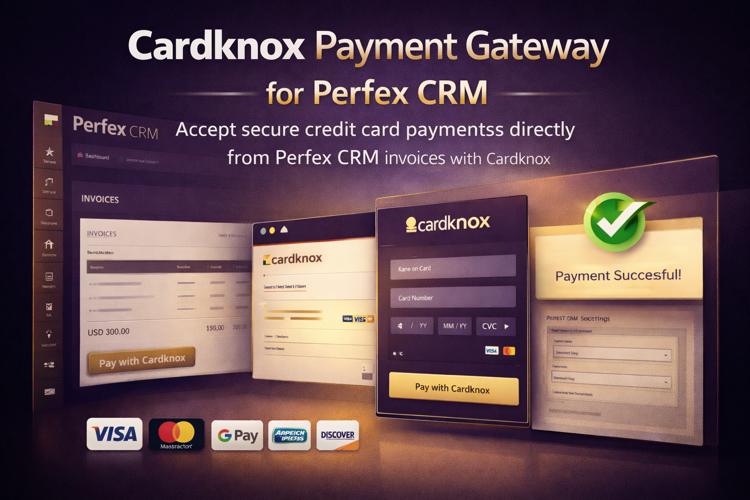Cardknox Payment Gateway Module for Perfex CRM – Secure Credit Card Payments